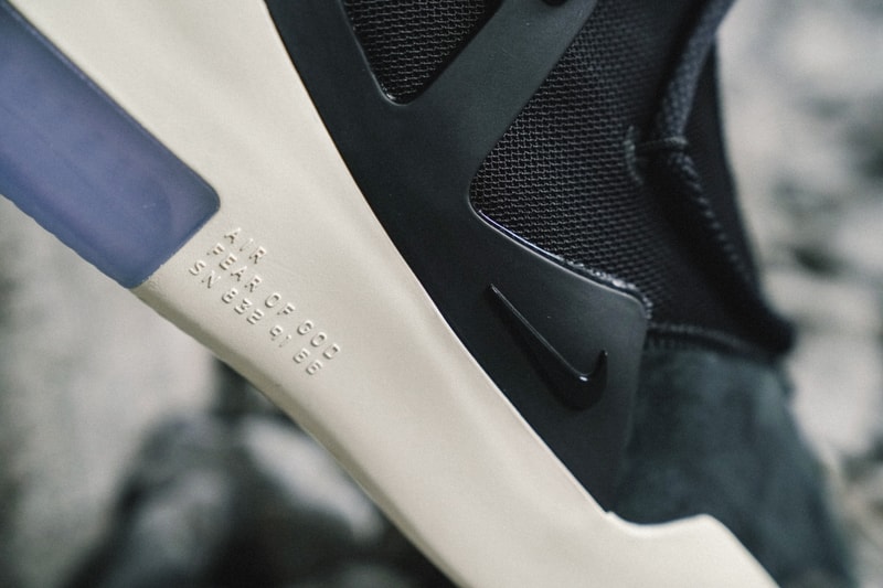 近賞 Fear of God x Nike 聯乘 Air Fear of God 1 系列