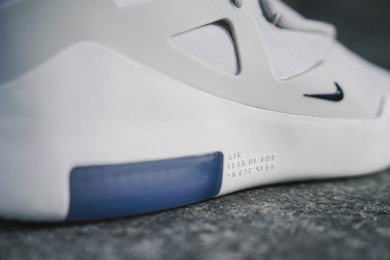 近賞 Fear of God x Nike 聯乘 Air Fear of God 1 系列