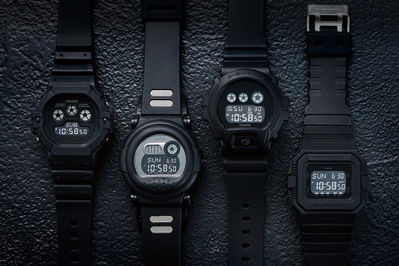 究極黑魂－G-Shock 推出全新啞黑配色系列「BB Series」