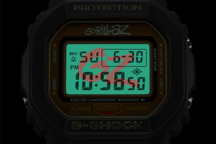 Gorillaz x G-SHOCK 35 周年聯乘別注系列首波台灣發售情報