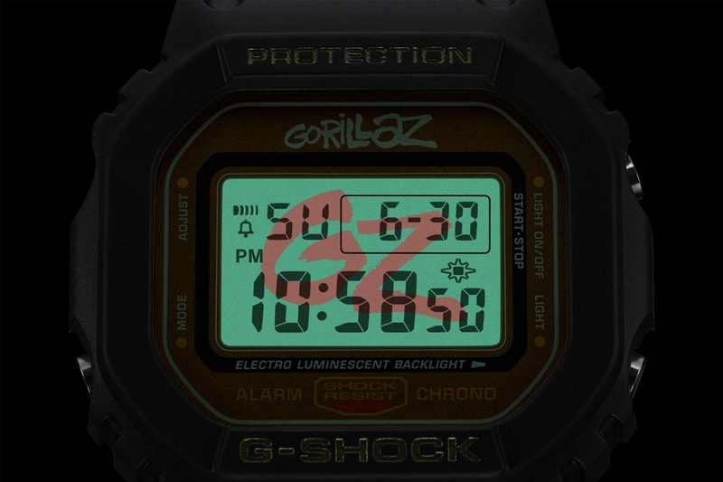 Gorillaz x G-SHOCK 35 周年聯乘別注系列首波台灣發售情報
