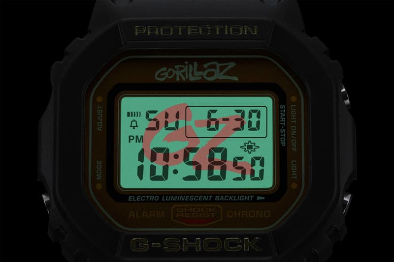Gorillaz x G-SHOCK 35 周年聯乘別注系列首波台灣發售情報