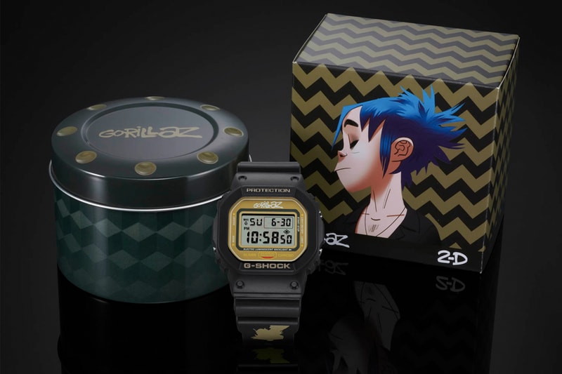 Gorillaz x G-SHOCK 35 周年聯乘別注系列首波台灣發售情報