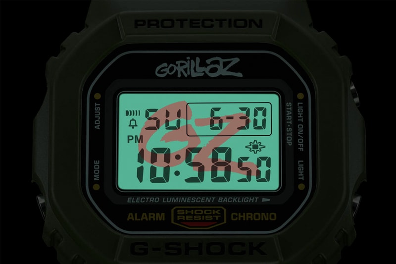 Gorillaz x G-SHOCK 35 周年聯乘別注系列首波台灣發售情報