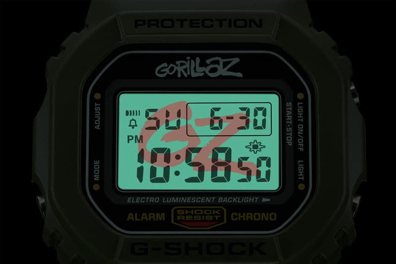 Gorillaz x G-SHOCK 35 周年聯乘別注系列首波台灣發售情報
