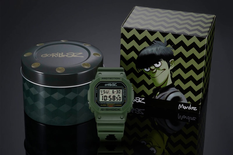 Gorillaz x G-SHOCK 35 周年聯乘別注系列首波台灣發售情報