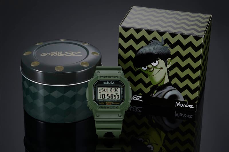 Gorillaz x G-SHOCK 35 周年聯乘別注系列首波台灣發售情報