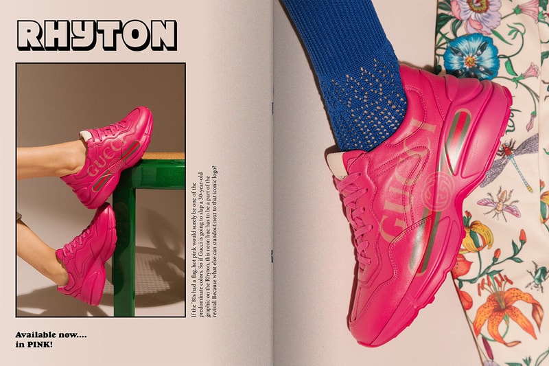 Rhyton 及 Flashtrek 新作登場 — Gucci Cruise 2019 系列造型特輯