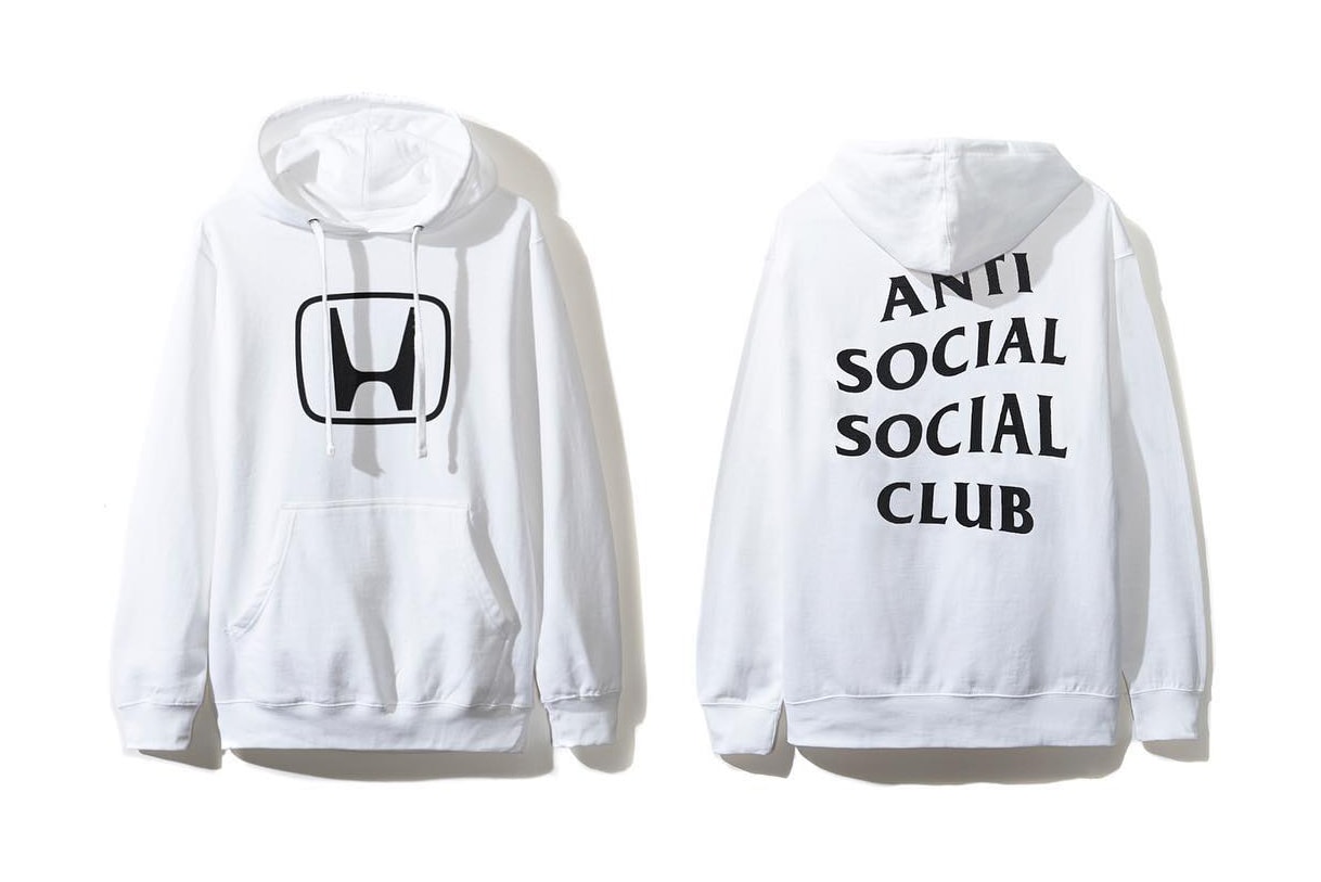 Honda x Anti Social Social Club 全新跨界聯乘系列發佈