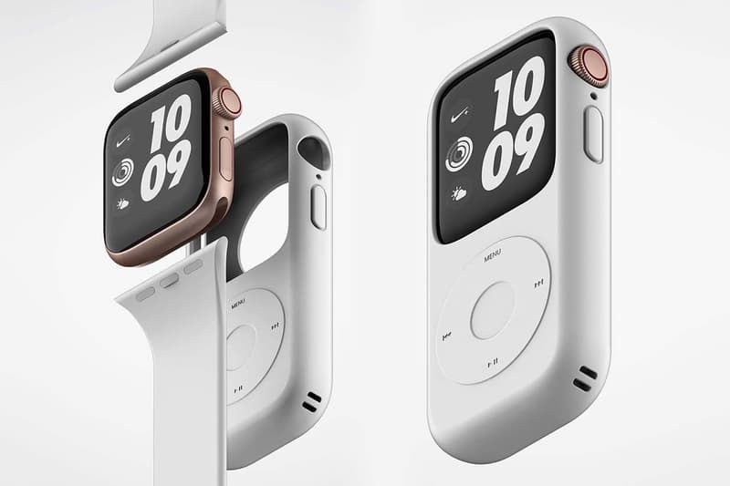 回到舊時-韓國設計師以 iPod 外觀設計 Apple Watch 保護套