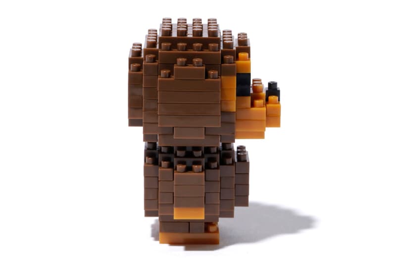 A BATHING APE® x nanoblock 攜手打造 Baby Milo 積木玩偶