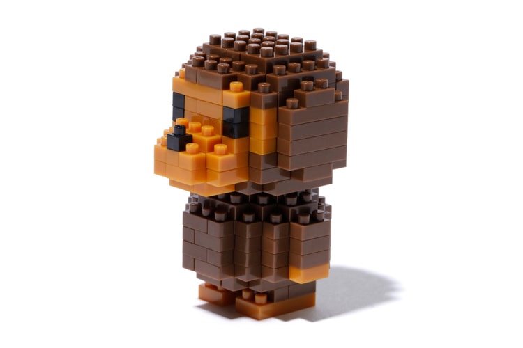 A BATHING APE® x nanoblock 攜手打造 Baby Milo 積木玩偶