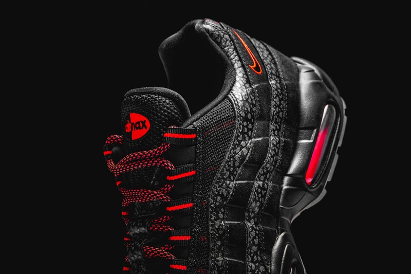 Nike 為 Air Max 95 推出全新「Infrared/Black」配色