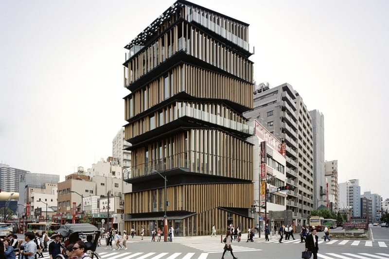 建築大師設計解構！隈研吾的 5 大東京木製建築作品