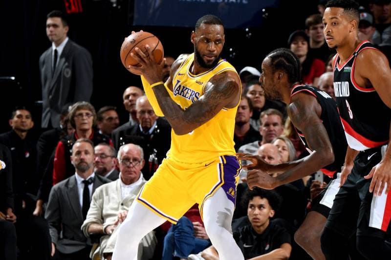 終結 16 連敗-LeBron James 領 Lakers 擊敗 Portland Trail Blazers