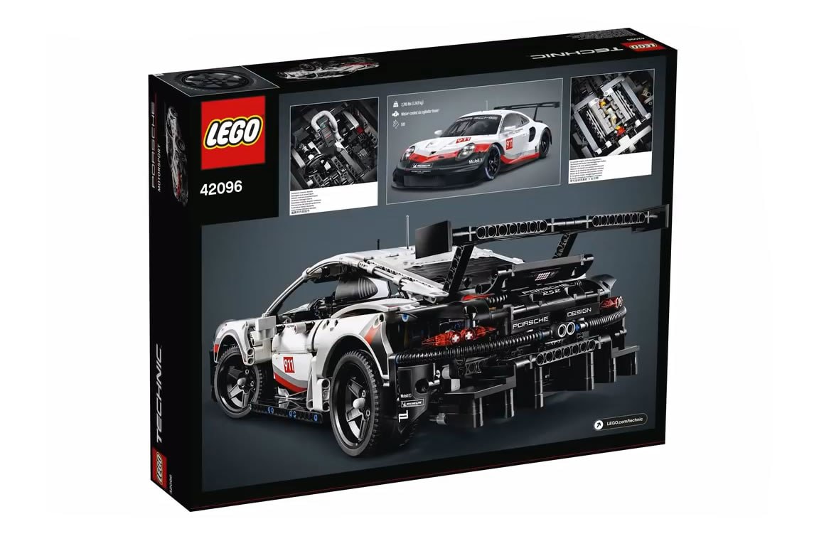 LEGO Technic 即將推出 Porsche 911 RSR 積木模型