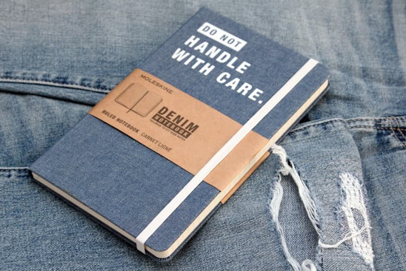 Moleskine 推出全新 Denim 筆記本系列