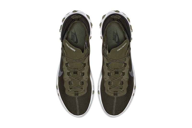 搶先近賞 Nike React Element 55 全新「Olive」配色