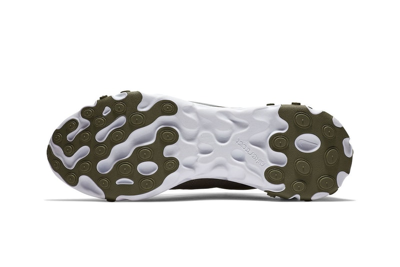 搶先近賞 Nike React Element 55 全新「Olive」配色