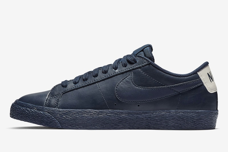 Nike 推出全新 SB Blazer 全藍調「Obsidian」配色