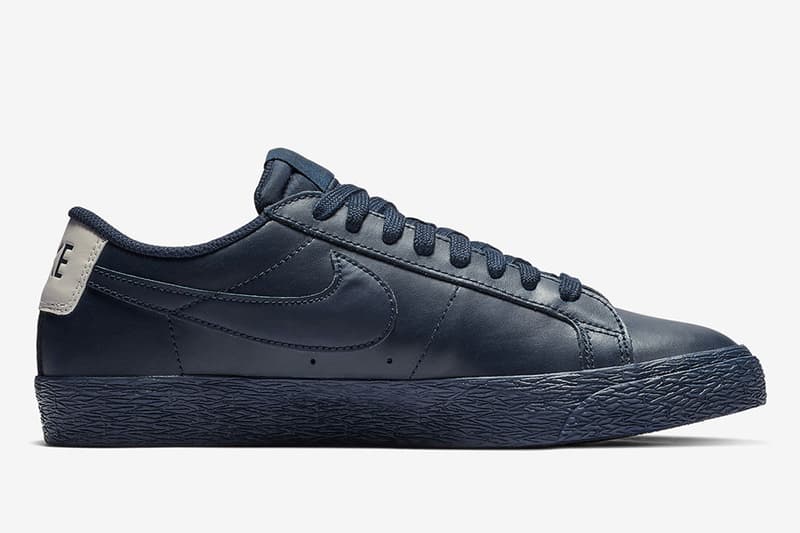 Nike 推出全新 SB Blazer 全藍調「Obsidian」配色