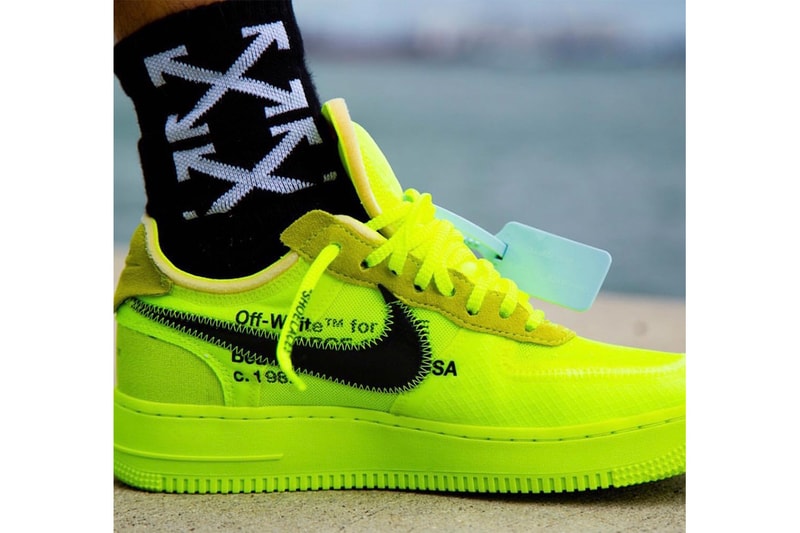 Off-White™ x Nike 聯乘 Air Force 1「Volt」上架情報公佈