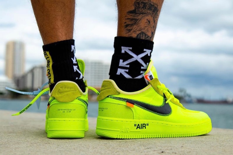 Off-White™ x Nike 聯乘 Air Force 1「Volt」上架情報公佈