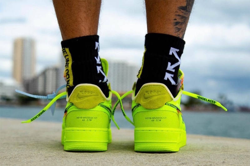 Off-White™ x Nike 聯乘 Air Force 1「Volt」上架情報公佈