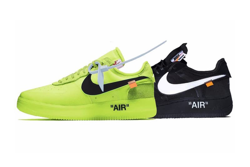 Off-White™ x Nike 全新聯乘 Air Force 1 系列發售日期曝光