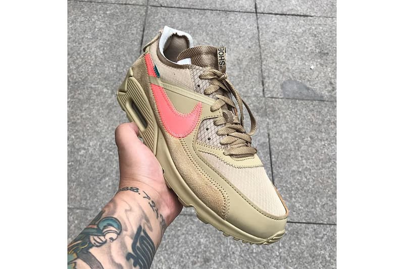 Off-White™ x Nike Air Max 90 全新「Desert Ore」配色上架消息曝光