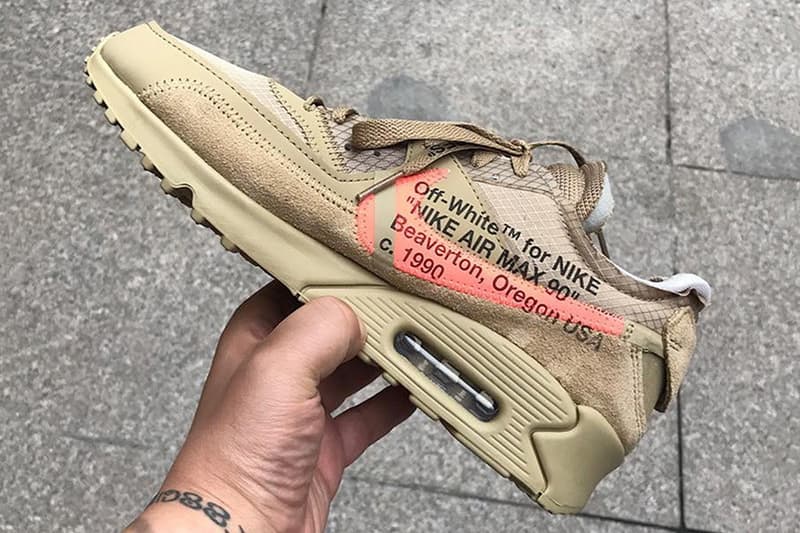 Off-White™ x Nike Air Max 90 全新「Desert Ore」配色上架消息曝光