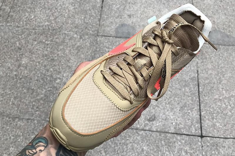 Off-White™ x Nike Air Max 90 全新「Desert Ore」配色上架消息曝光