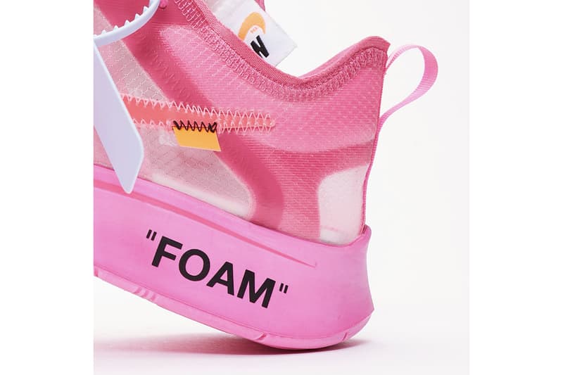 近賞 Off-White™ x Nike Zoom Fly SP 最新聯乘配色「Racer Pink」