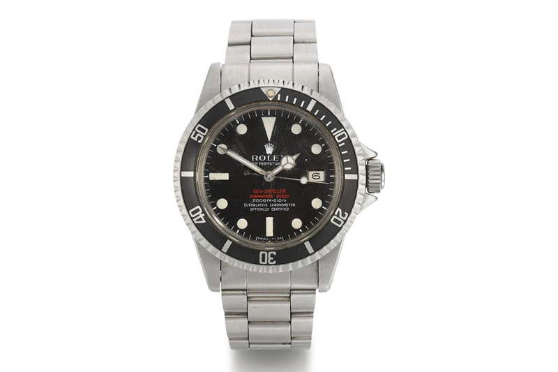 Rolex 經典錶型 Sea-Dweller「Double Red」展開拍賣