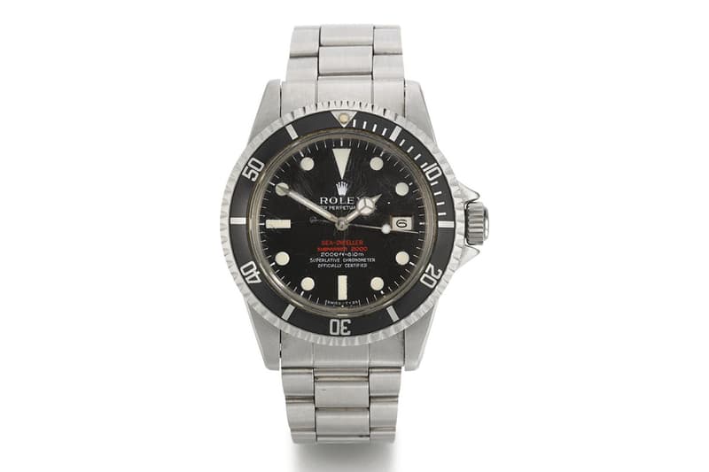 Rolex 經典錶型 Sea-Dweller「Double Red」展開拍賣