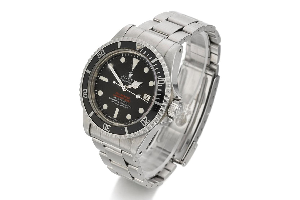 Rolex 經典錶型 Sea-Dweller「Double Red」展開拍賣