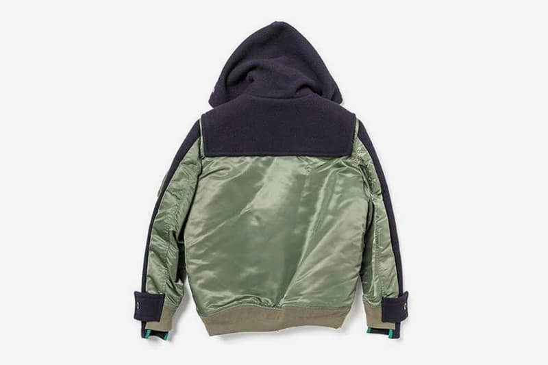 sacai x Gloverall 全新聯名限定系列登場