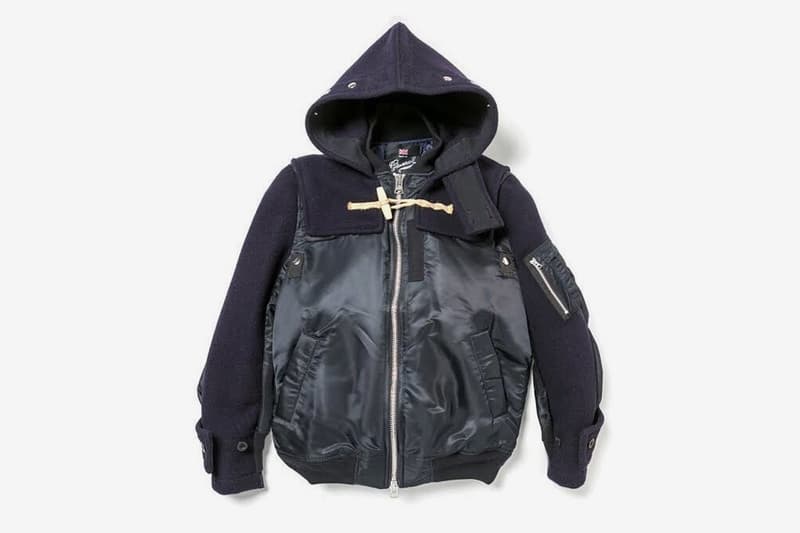 sacai x Gloverall 全新聯名限定系列登場