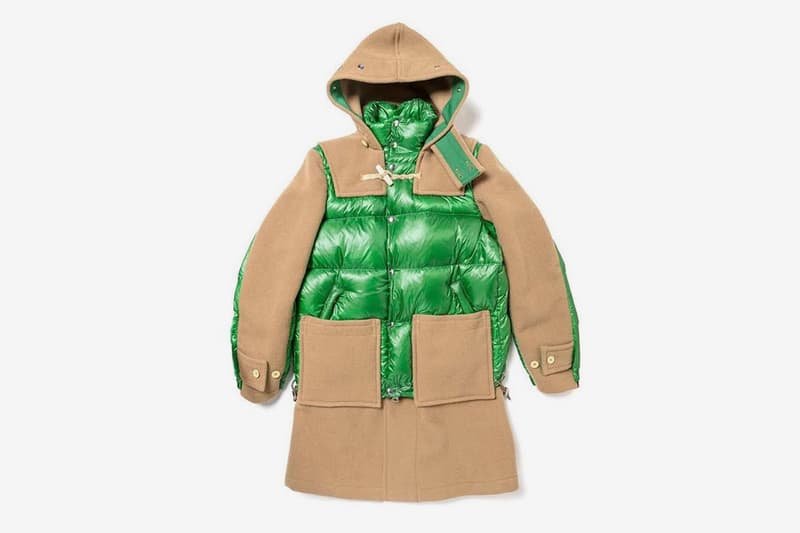 sacai x Gloverall 全新聯名限定系列登場