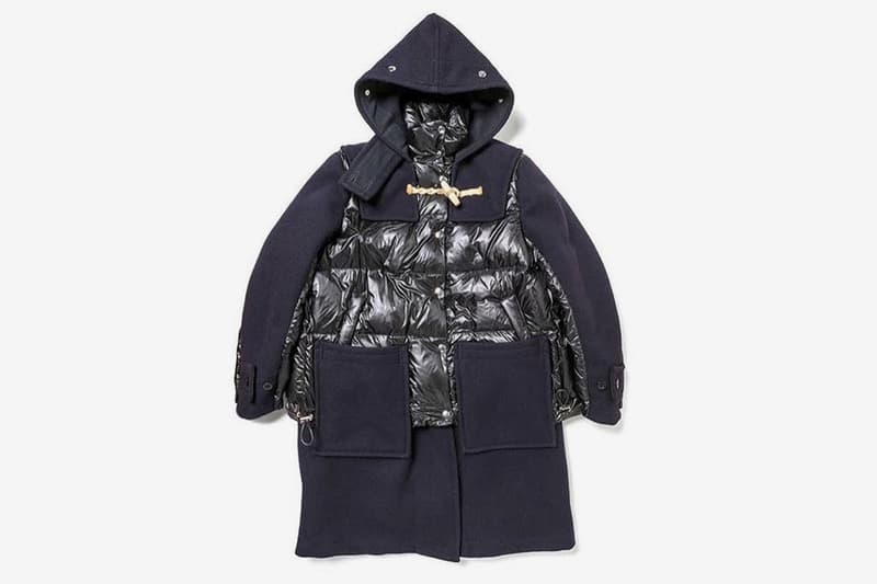 sacai x Gloverall 全新聯名限定系列登場