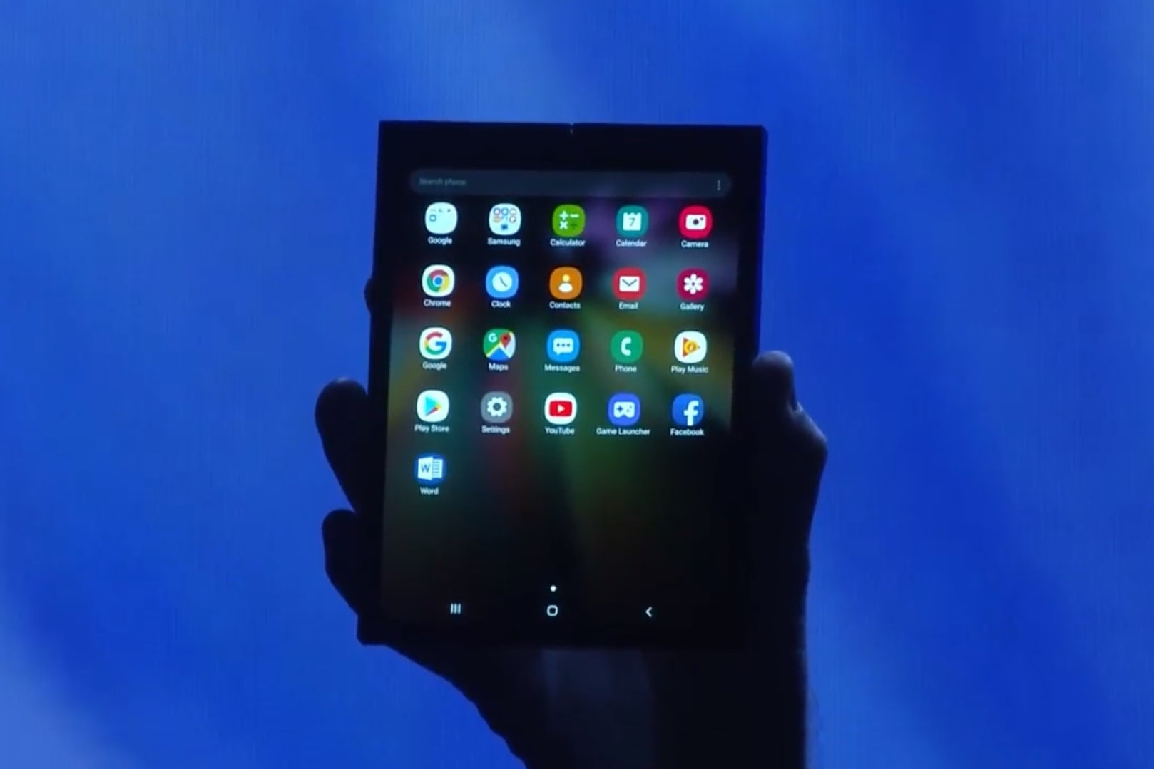 未來手機新型態？Samsung 可折疊屏幕概念手機登場