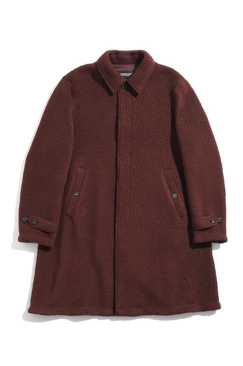 UNDERCOVER 2018 秋冬 Polartec 抓絨系列上架