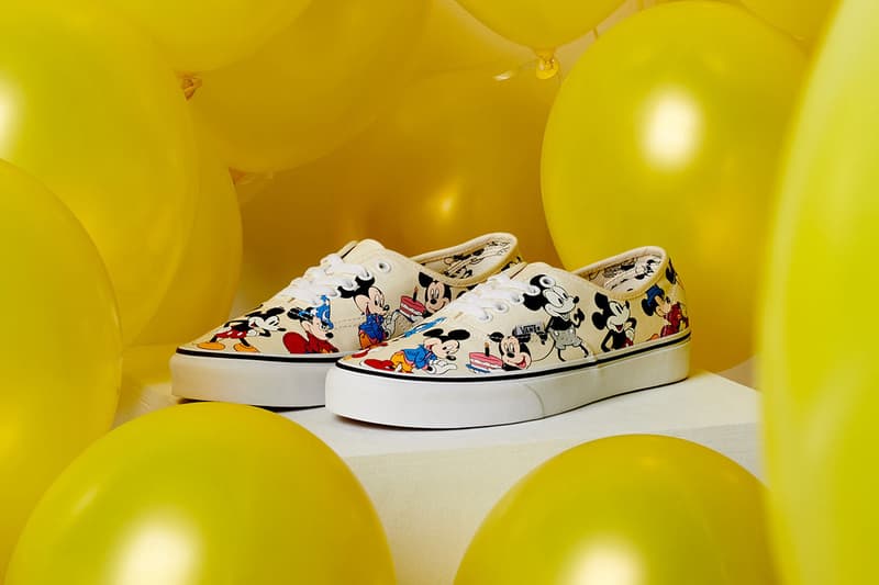 Disney x Vans「Mickey Mouse」別注系列新品登場