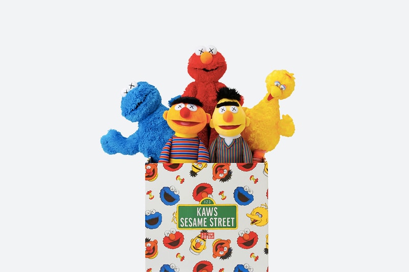 再產確認！UNIQLO x KAWS x《SESAME STREET》聯乘毛絨公仔即將補貨！