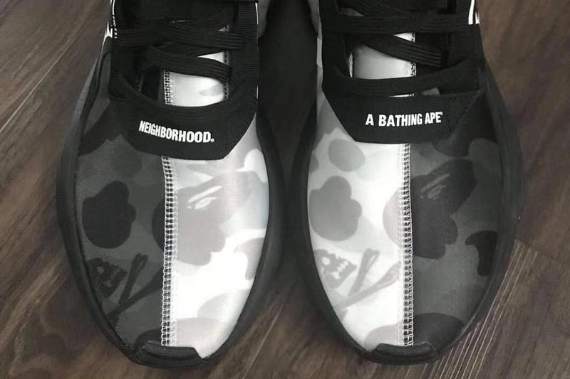 A BATHING APE® x NEIGHBORHOOD x adidas Originals 三方聯乘 P.O.D.-S3.1 曝光