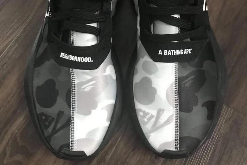 A BATHING APE® x NEIGHBORHOOD x adidas Originals 三方聯乘 P.O.D.-S3.1 曝光