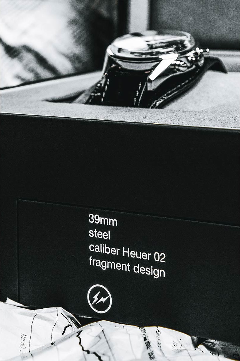 限定 500 枚！細節近賞 fragment design x TAG Heuer Carrera Heuer-02 聯名腕錶