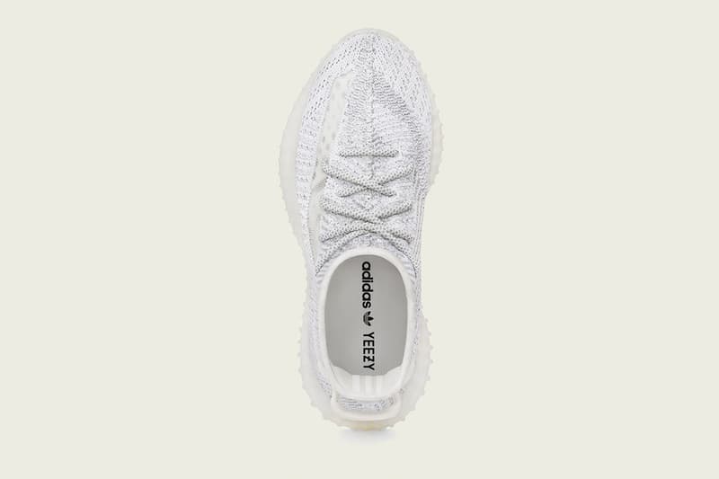 半透明材質－adidas Originals YEEZY BOOST 350 V2 全新配色「Static」香港區發售情報