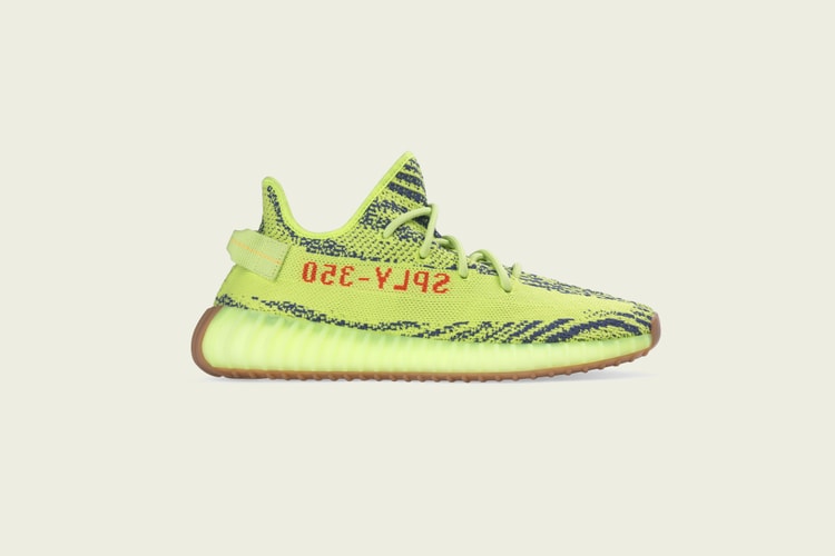 adidas Originals YEEZY BOOST 350 V2 配色「Semi Frozen Yellow」香港區發售情報
