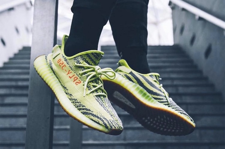 adidas Originals YEEZY BOOST 350 V2 配色「Semi Frozen Yellow」台灣發售情報